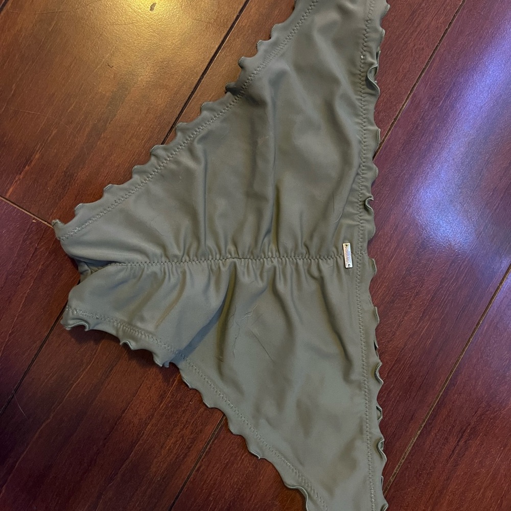 Pink mini bikini bottoms